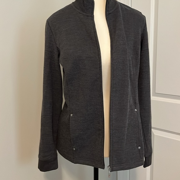 Karen Scott Zip Up Sweater - Picture 5 of 8